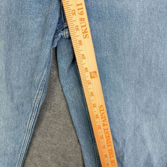 Abercrombie & Fitch 90s Straight Ultra High Rise Jeans Women 34 / 18L - Picture 5 of 12